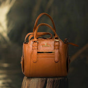 Classic Brown Leather Handbag – Style Redefined